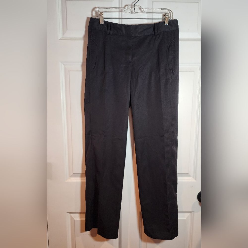 Izod PerformX Stretch Black Straight Leg Golf Pants Size 10